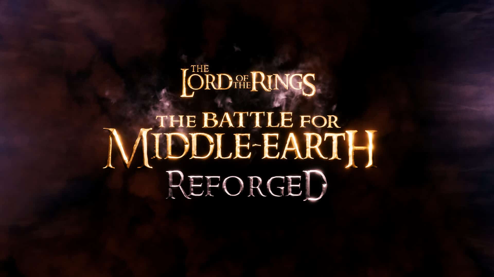 The Battle for Middle Earth Reforged manset
