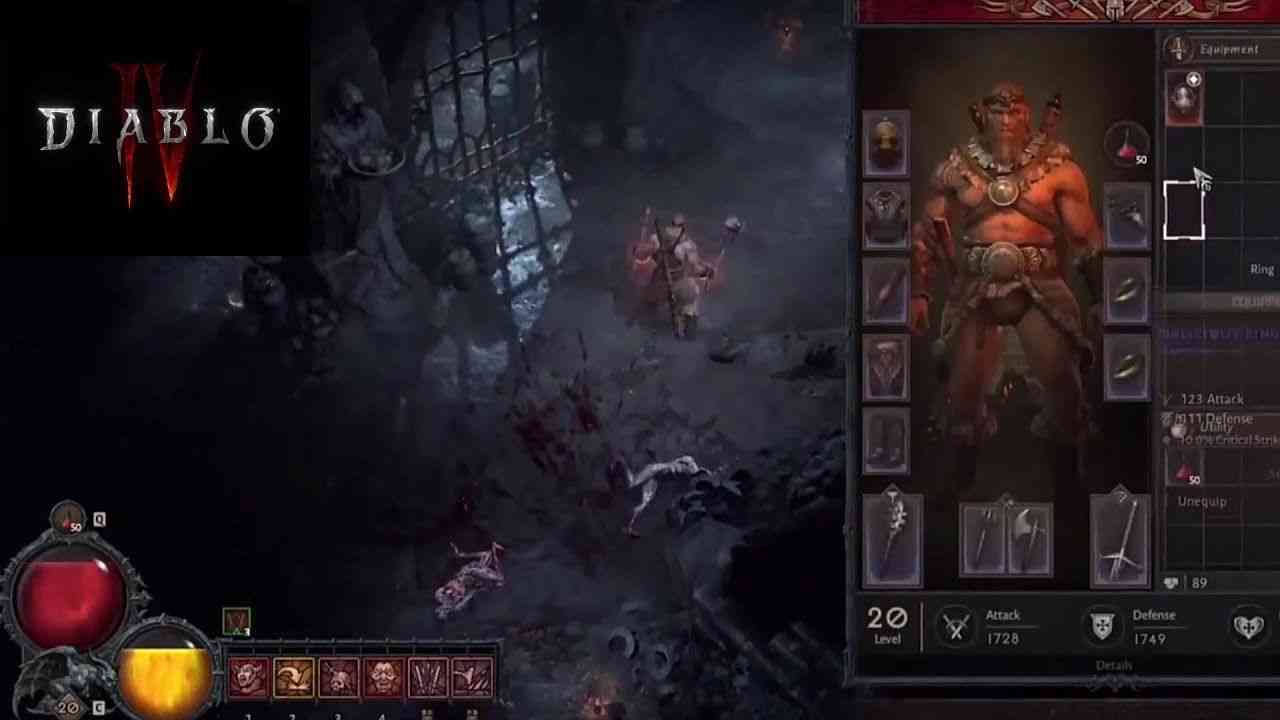 Дополнение дьябло 4. Diablo 4 Gameplay. Инвентарь диабло 4. Diablo 4 Скриншоты инвентаря. Diablo 4 Интерфейс.