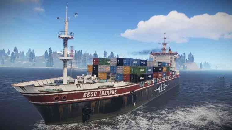 a huge ship will provide players with supplies in rust big 1