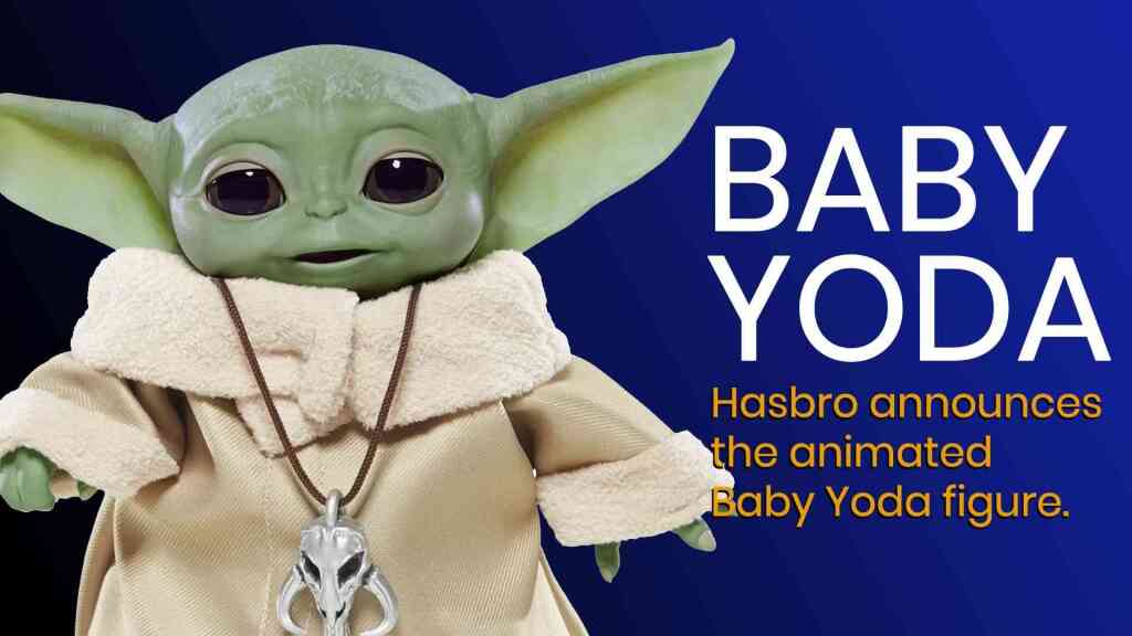 Animated Baby Yoda figure is now on sale PLAY4UK