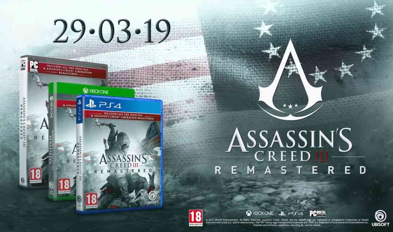 assassins creed 3 remastered release date is revealed 1607 big 1