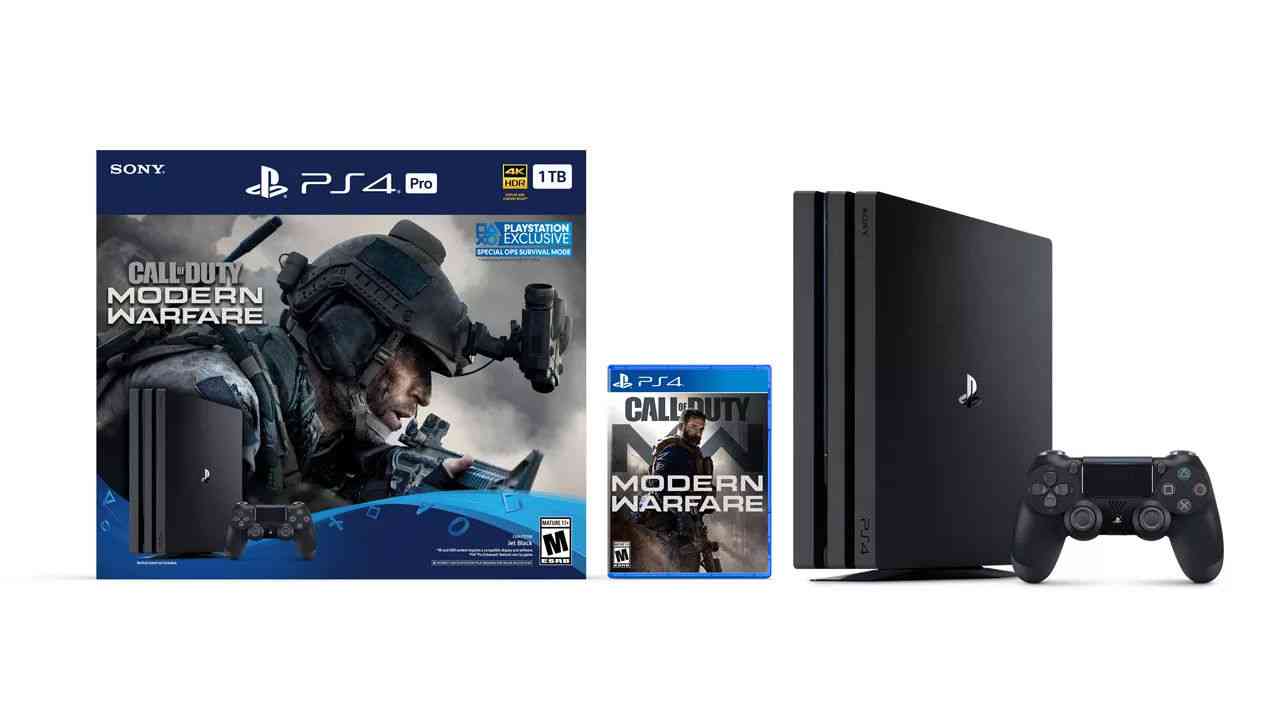 call of duty modern warfare gets a brand new ps4 pro bundle 3202 big 1