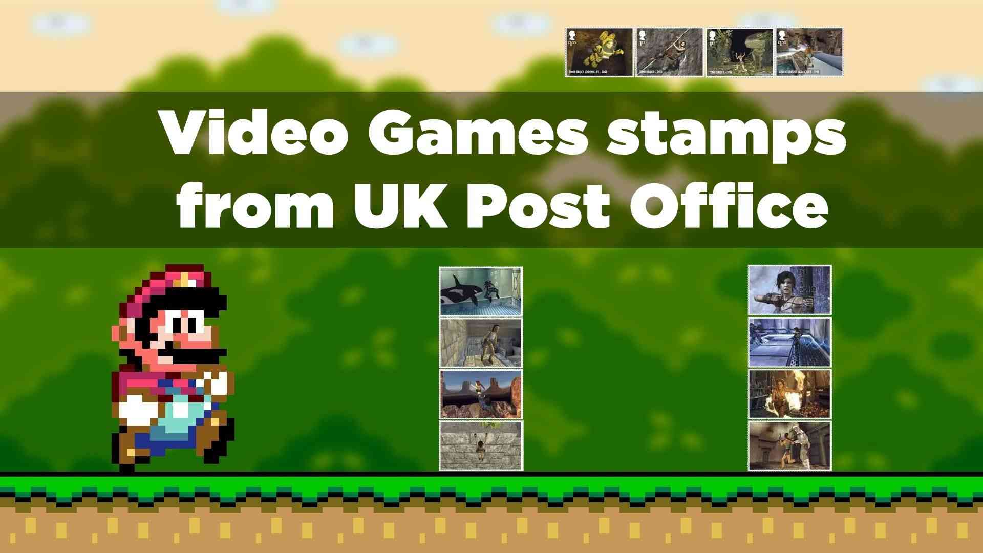 collectible video games stamps from uk post office 3827 big 1