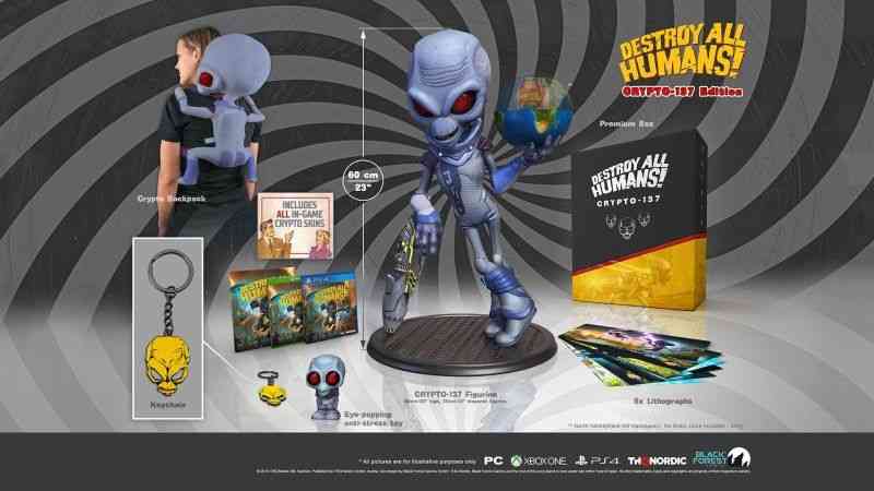 destroy all humans collectors editions available for pre order 1 1