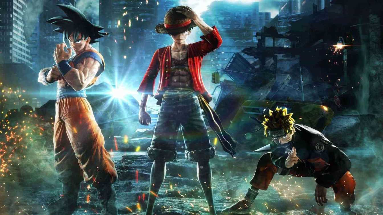 file size of fighting game jump force is revealed 1528 big 1