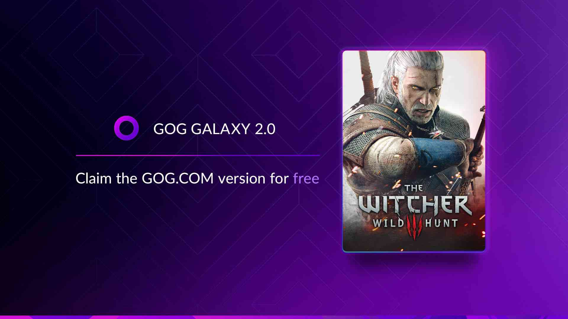 free copy of witcher 3 wild hunt via gog galaxy 2 0 4314 big 1