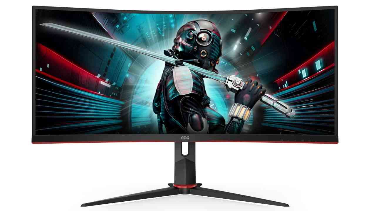 get immersed with the cu34g2 gaming monitors from aocs g2 series 3553 big 1