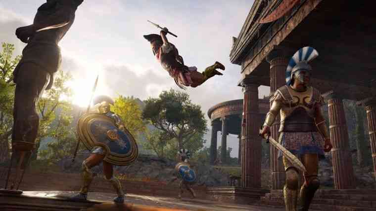 great recession in the physical game sales of the assassins creed odyssey big 1