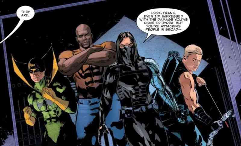 Hawkeye, Winter Soldier, Luke Cage, and Iron Fist are under the command of Nick Fury 3 marvel 3 1