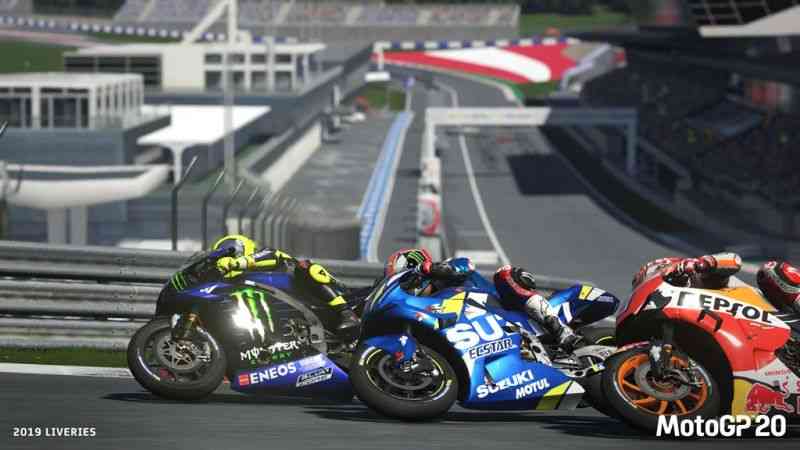MotoGP 20 shows its first gameplay video