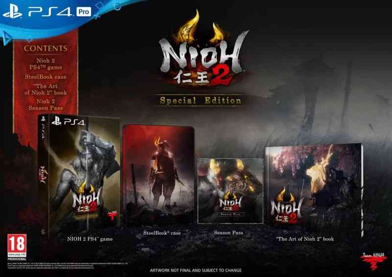 nioh 2 release date and special editions announced 2 1