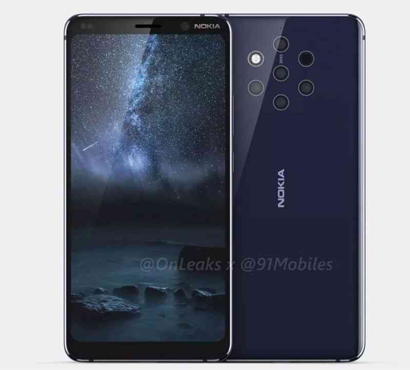 Nokia's new phone with 5 cameras is leaked 5 nokia 4 1