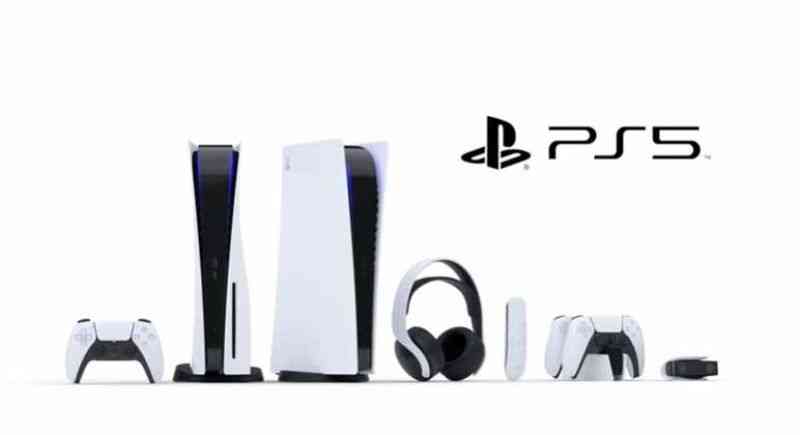 The design of Playstation 5 appeared