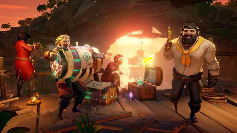 Sea of Thieves Free Heart of Fire Update Adds Tall Tale and New Weaponry