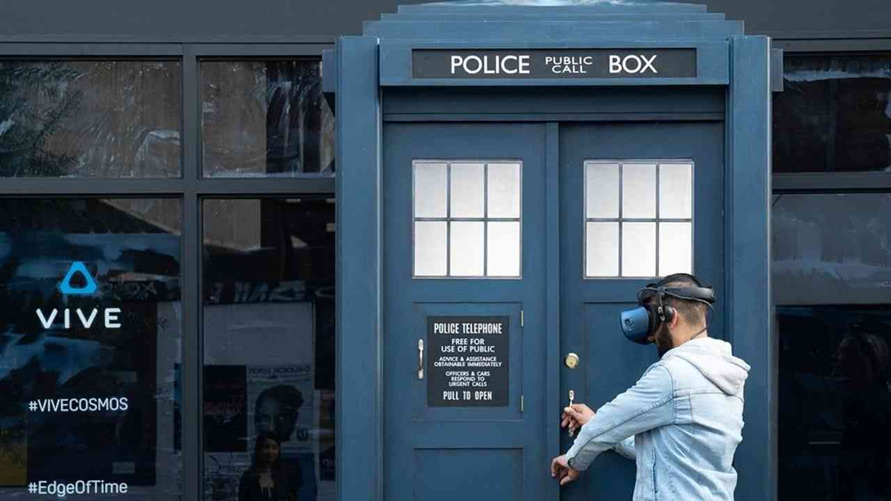 step into the doctors tardis with the new vive cosmos 3135 big 1