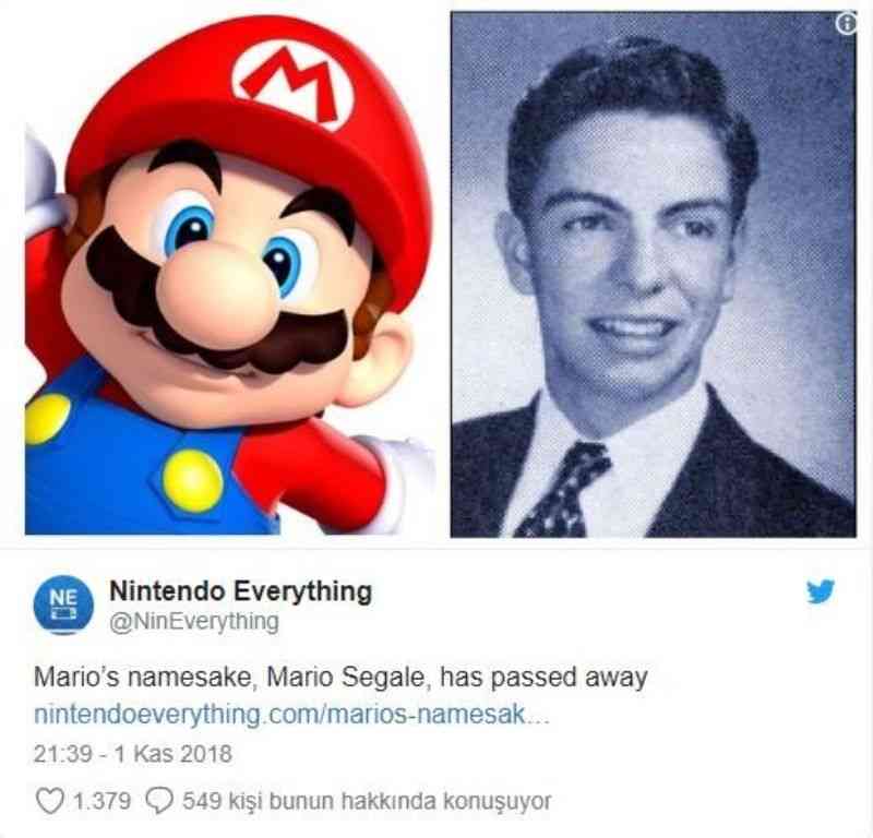 Mario Segale, Super Mario’s namesake, has passed away 2 super mario 1 1