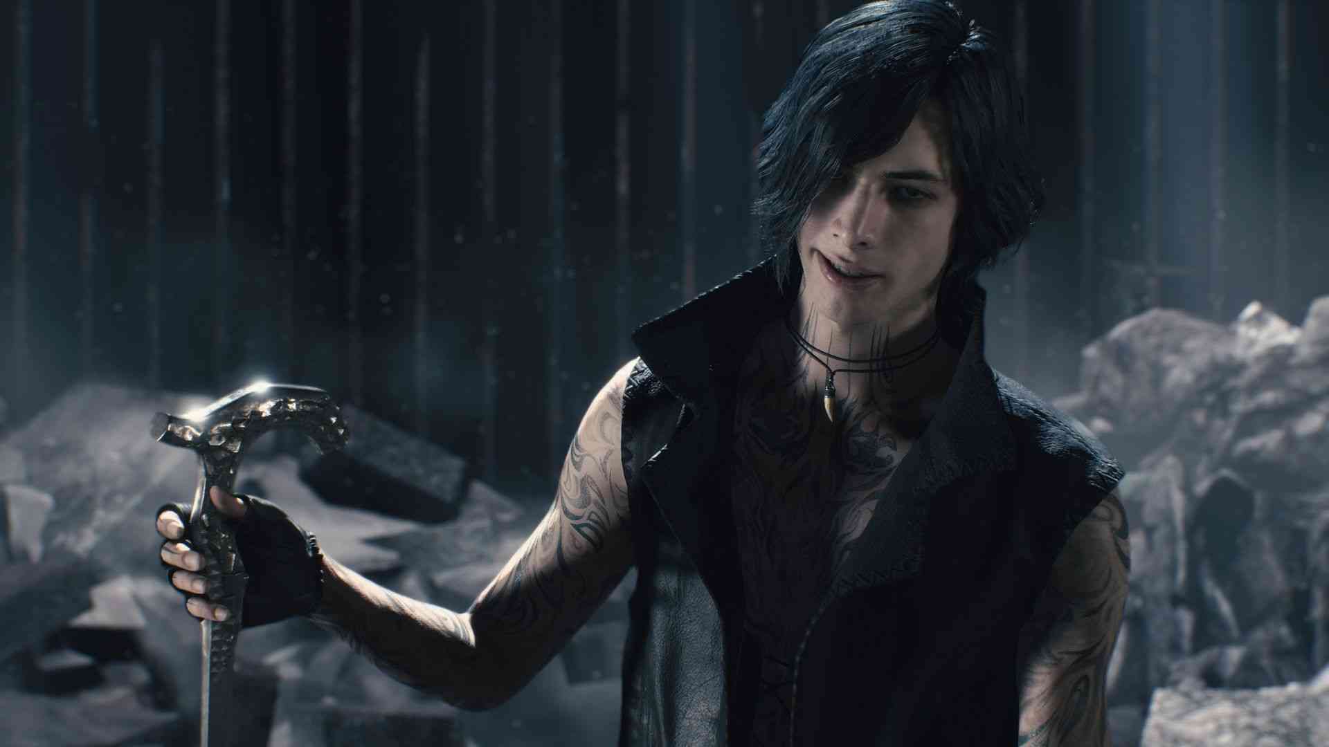 the latest trailer of devil may cry 5 is showing powers of v 1041 big 1