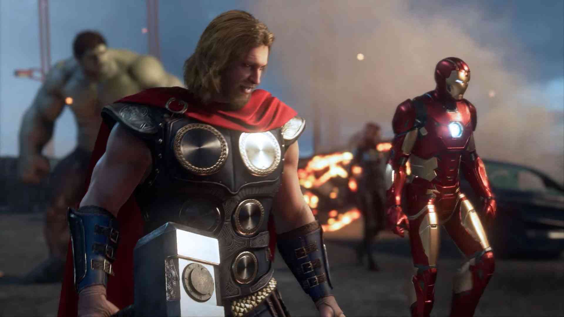thor gameplay video leaked from avengers 2842 big 1