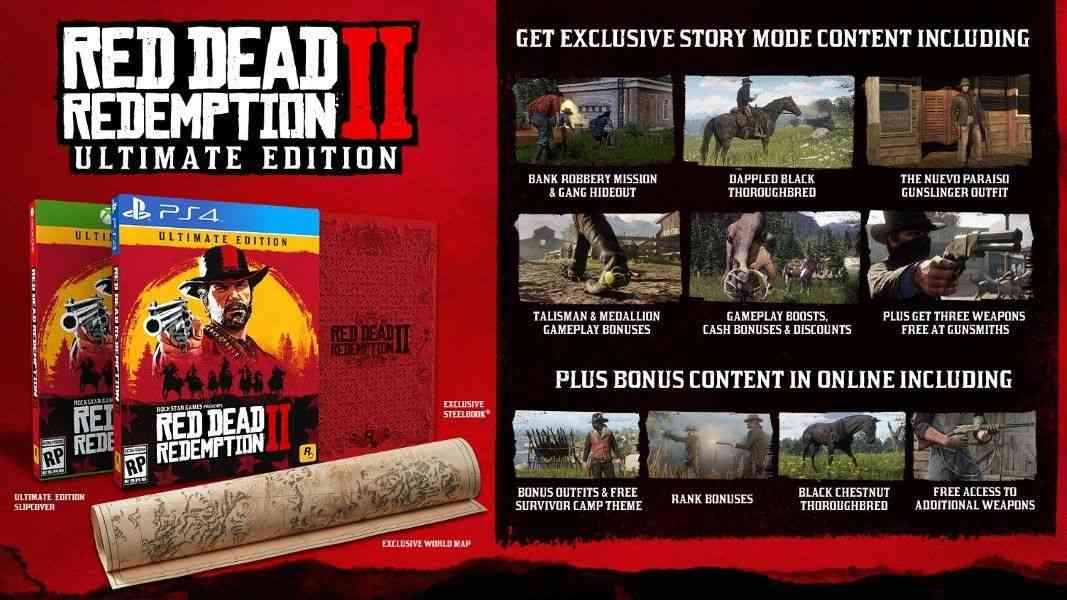 why your ultimate edition of rdr2 seeing as special edition 439 big 1