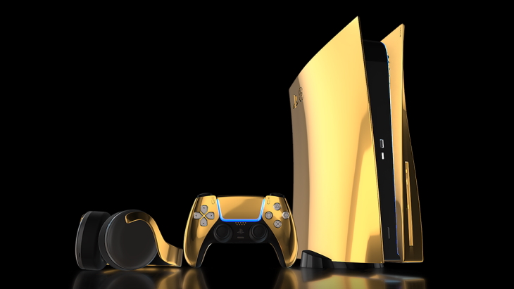 Gold Plated PS5 Announced Pre-Order Prices