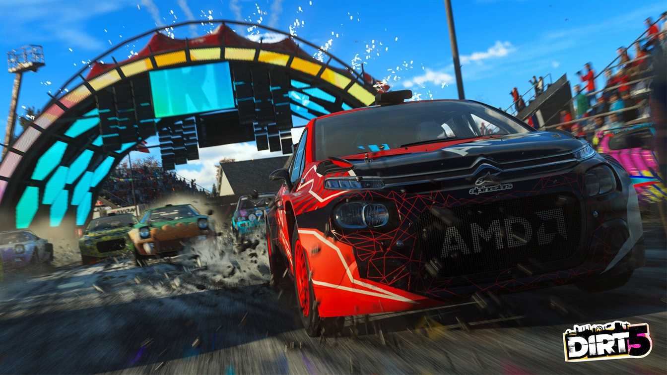 dirt 5 oyunundan bir oynanis videosu geldi