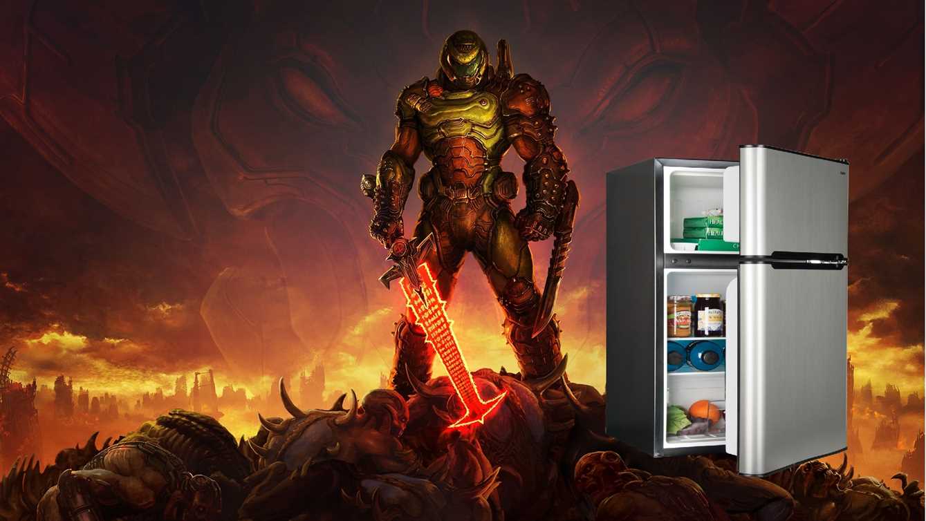 You Can Now Play Doom Eternal on a Samsung Fridge