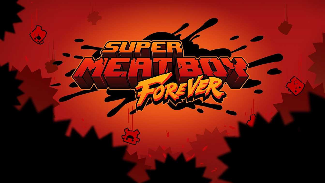 super meat boy forever logo