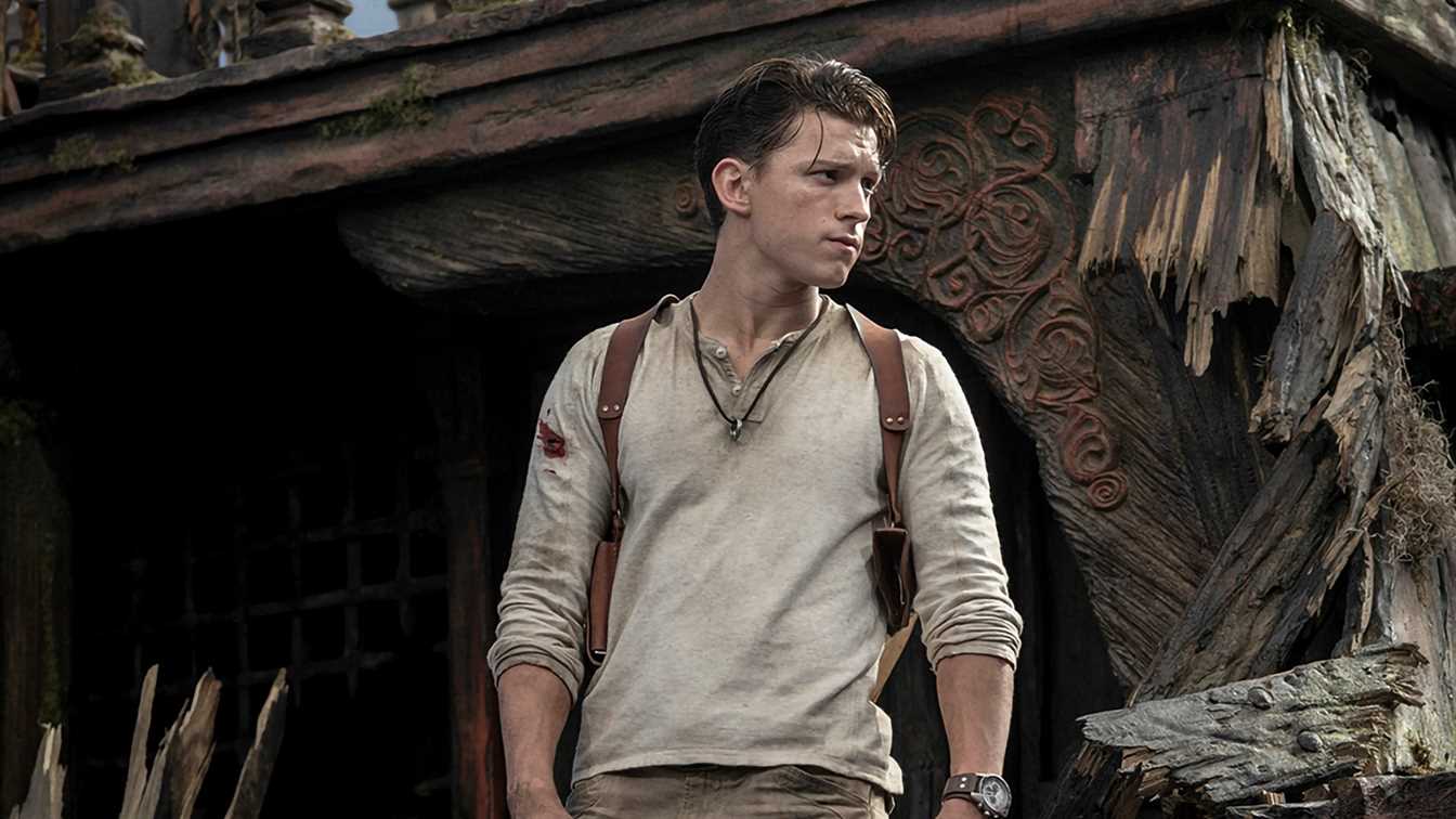 tom holland as nathan drake uncharted 2021 4k hd movies 1920x1080 1