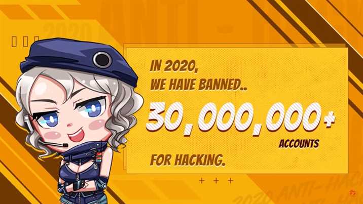 Garena Free Fire Banned 30 Million Accounts Because of Hacking