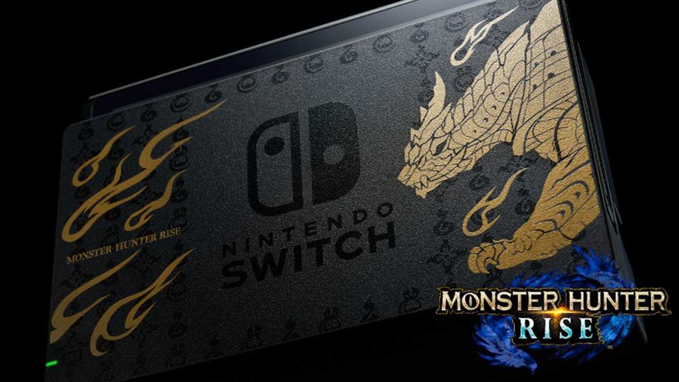 monster hunter rise special edition console nintendo switch release