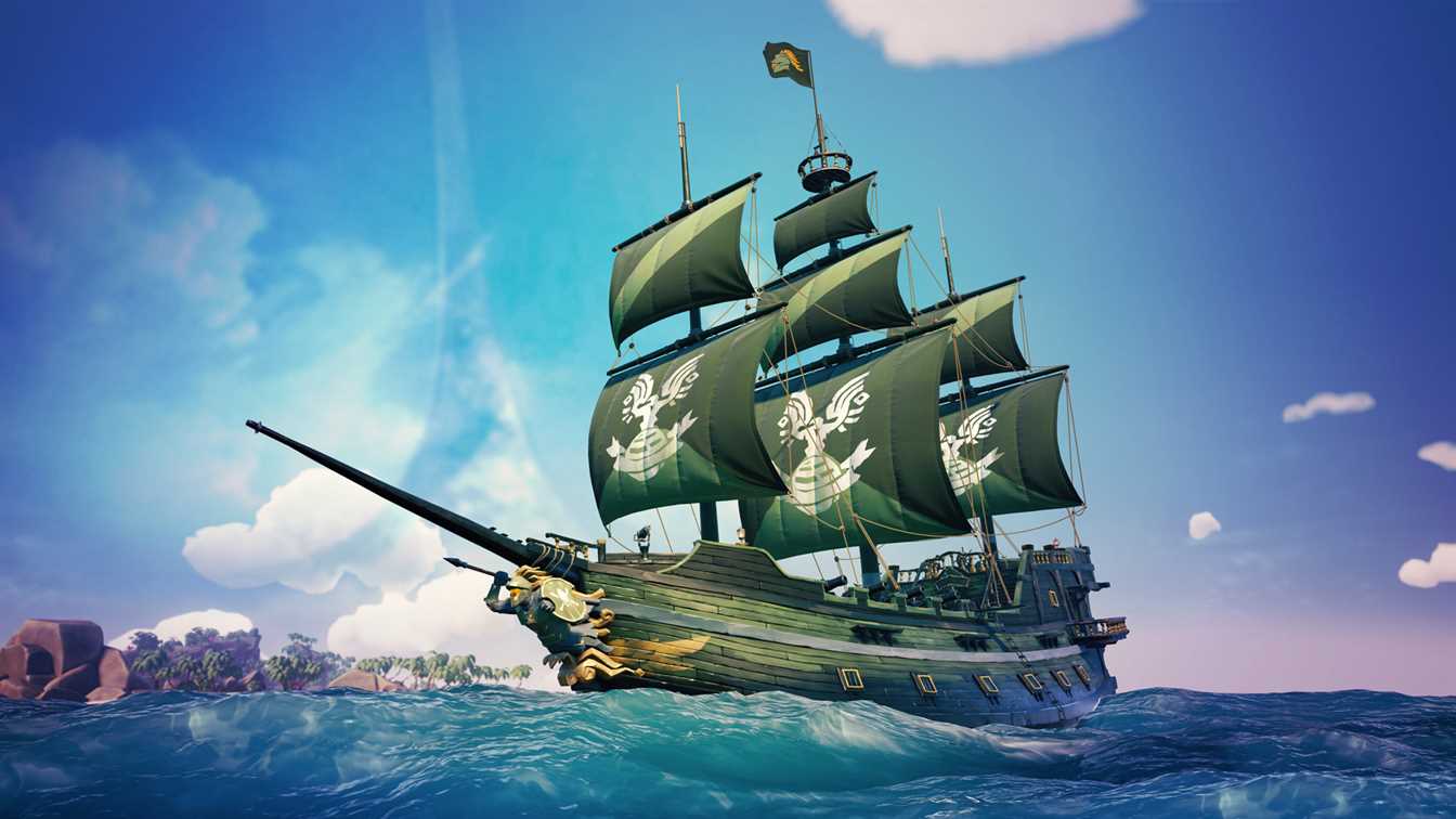 sea of thieves spartan ship