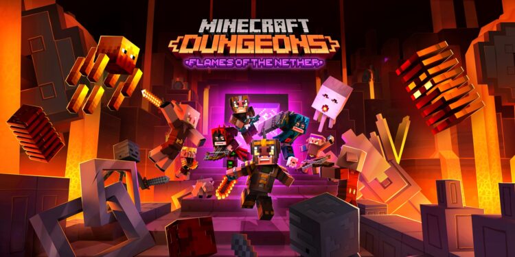 Minecraft Dungeons New DLC Flames of the Nether out Soon ...