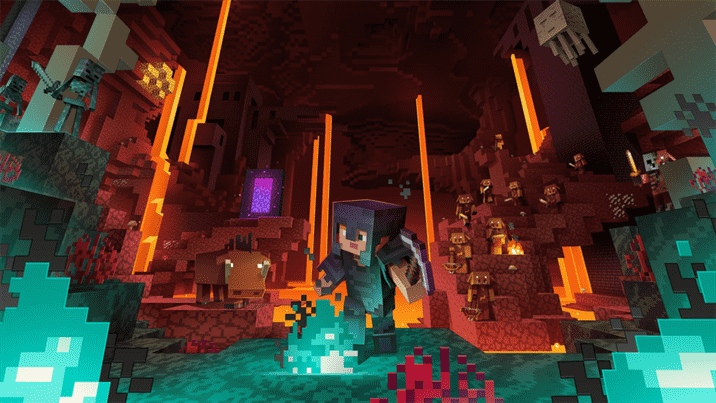 Minecraft Dungeons New Dlc Flames Of The Nether Out Soon Play4uk