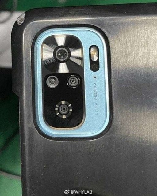 Redmi Note 10 Pro Design Revealed Through A Leaked Shot