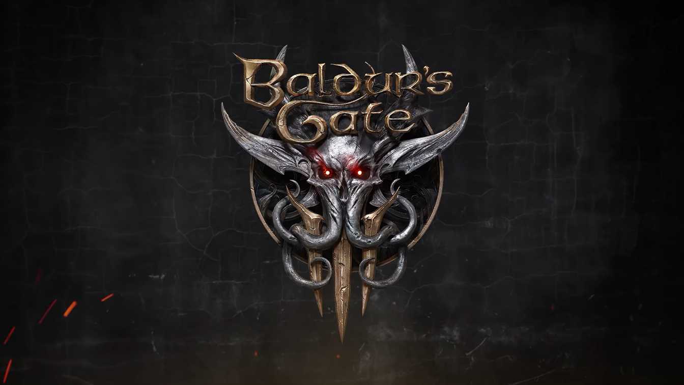 baldurs gate 3 logo uhdpaper.com 4K 2