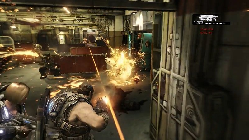 A PS3 prototype of Gears of War 3 has been released