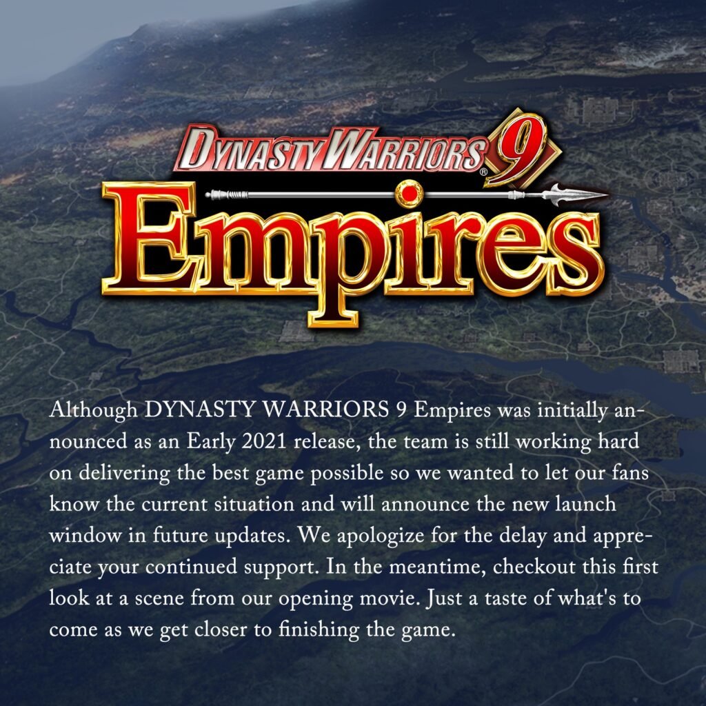 Dynasty Warriors 9 Empires Appeared in Australia