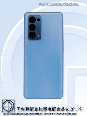 OPPO Reno6 with Dimensity 900 Appears at TENAA