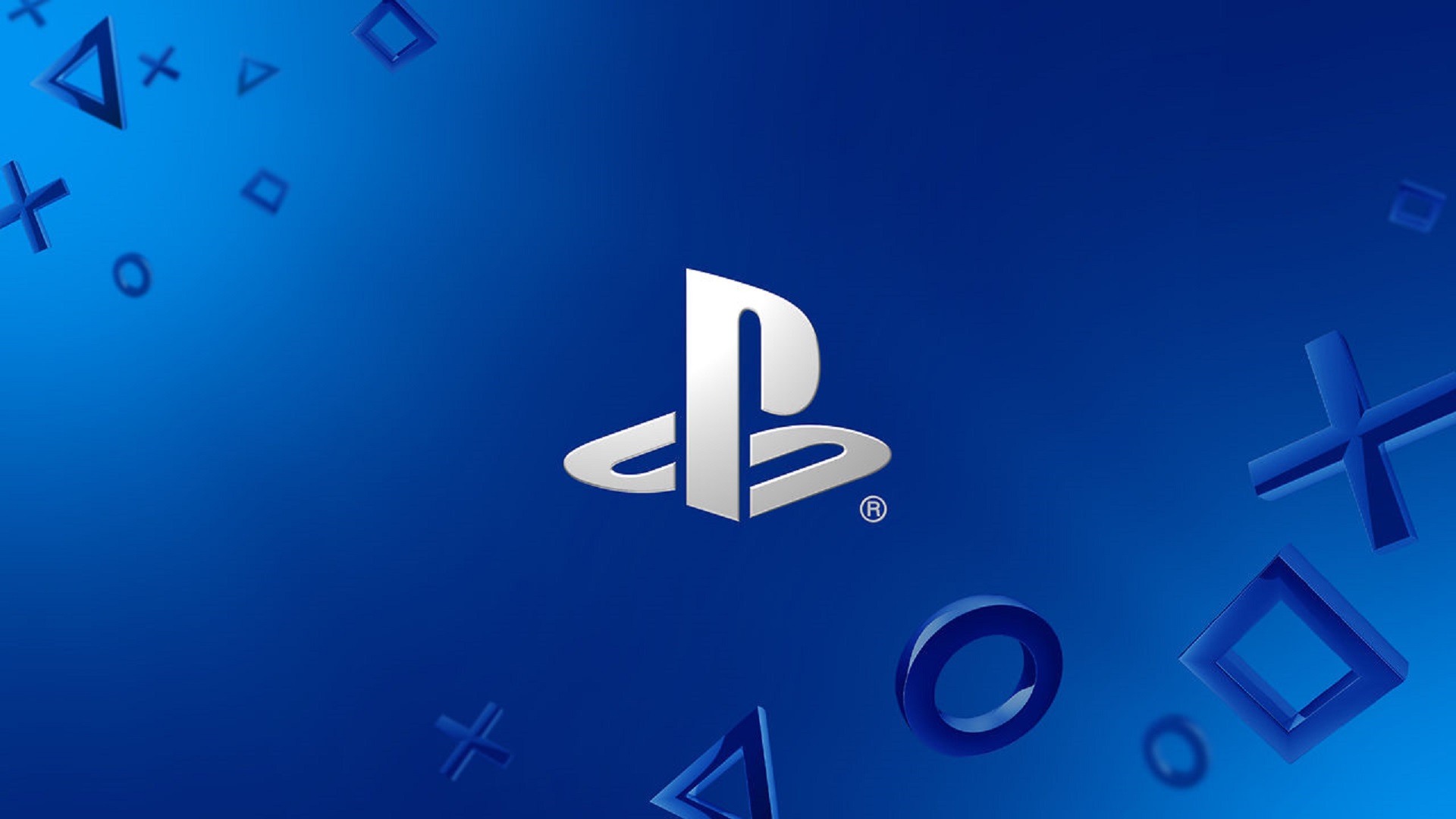 playstation white logo blue background 1
