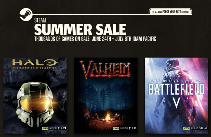 Steam Summer Sales 2021 Has Begun