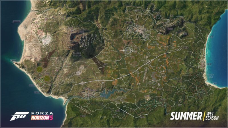 Forza Horizon 5 Map Released