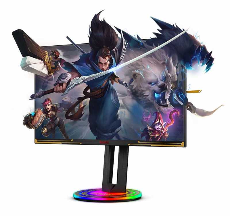League of Legends gaming monitor: AOC partners up with Riot Games