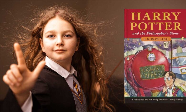 the first edition Harry Potter book