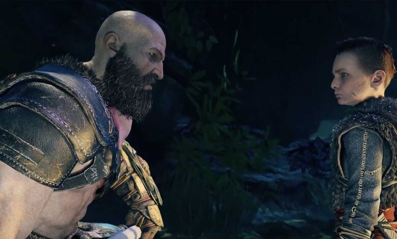 God of War 2018 no PC Ultra comparado com Ragnarok no PS5