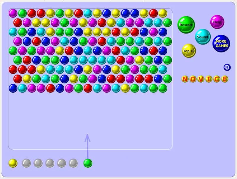 How to improve your bubble shooter skills?